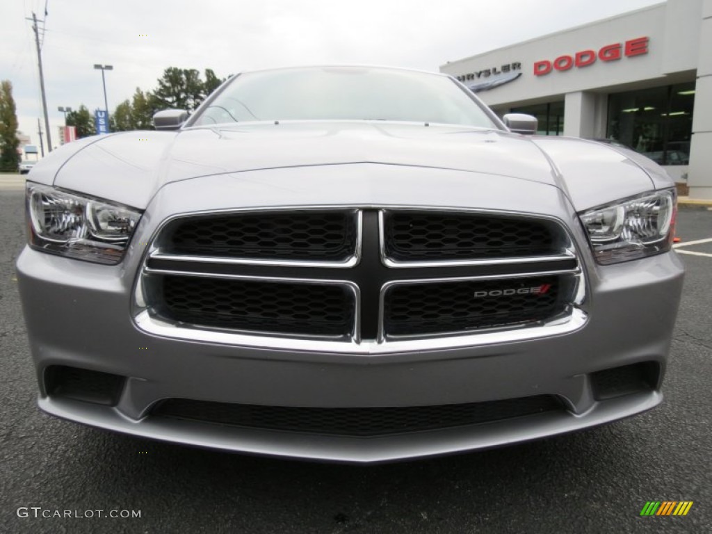 2013 Charger SE - Billet Silver / Black photo #2