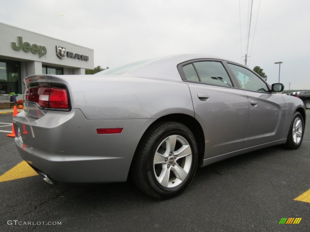 2013 Charger SE - Billet Silver / Black photo #7