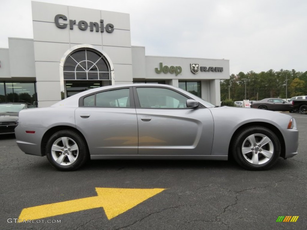 2013 Charger SE - Billet Silver / Black photo #8