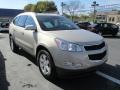 Gold Mist Metallic 2012 Chevrolet Traverse LT AWD Exterior