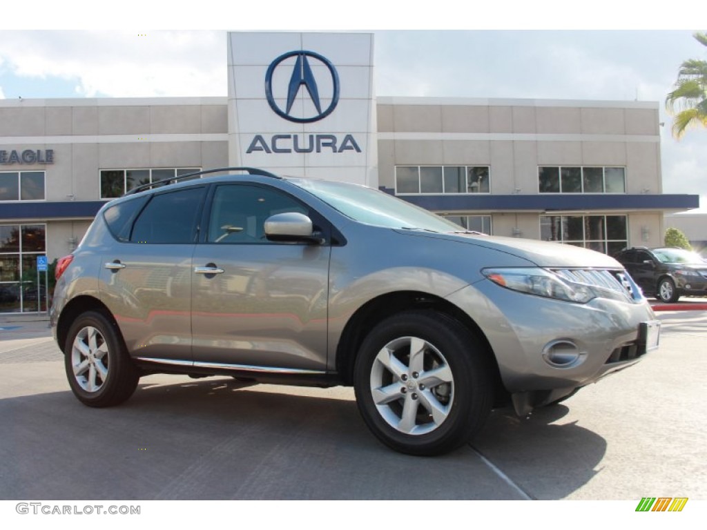 2009 Murano SL AWD - Platinum Graphite Metallic / Beige photo #1