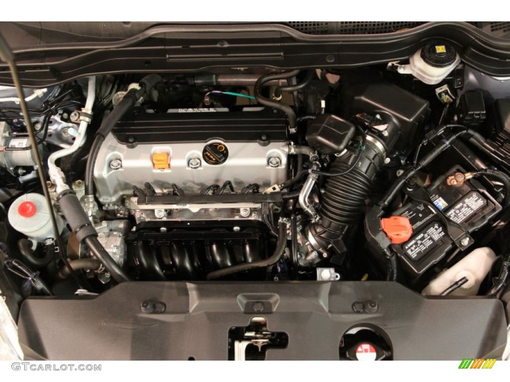 2011 CR-V EX-L 4WD - Glacier Blue Metallic / Gray photo #15