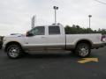 White Platinum Tri-Coat - F250 Super Duty King Ranch Crew Cab 4x4 Photo No. 4