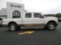 White Platinum Tri-Coat - F250 Super Duty King Ranch Crew Cab 4x4 Photo No. 9