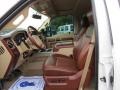 White Platinum Tri-Coat - F250 Super Duty King Ranch Crew Cab 4x4 Photo No. 12