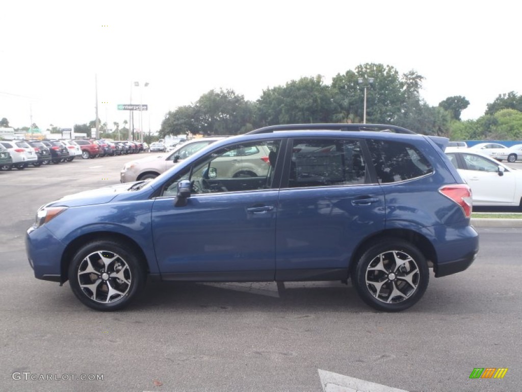 2014 Forester 2.0XT Touring - Marine Blue Pearl / Black photo #3