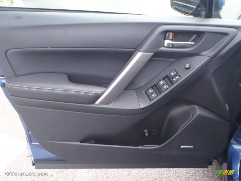 2014 Subaru Forester 2.0XT Touring Black Door Panel Photo #87310639