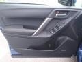 Black 2014 Subaru Forester 2.0XT Touring Door Panel