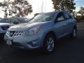 2013 Frosted Steel Nissan Rogue SV AWD  photo #1