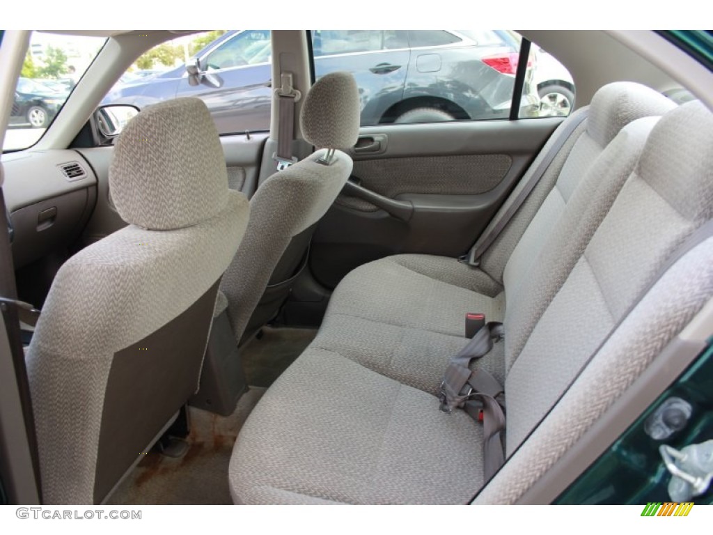 Beige Interior 2000 Honda Civic LX Sedan Photo #87311812