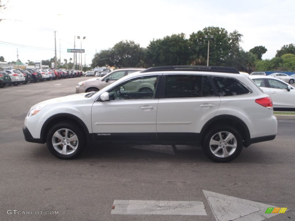 Satin White Pearl 2014 Subaru Outback 3.6R Limited Exterior Photo #87311881