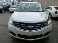 2014 White Diamond Tricoat Chevrolet Traverse LT AWD  photo #8