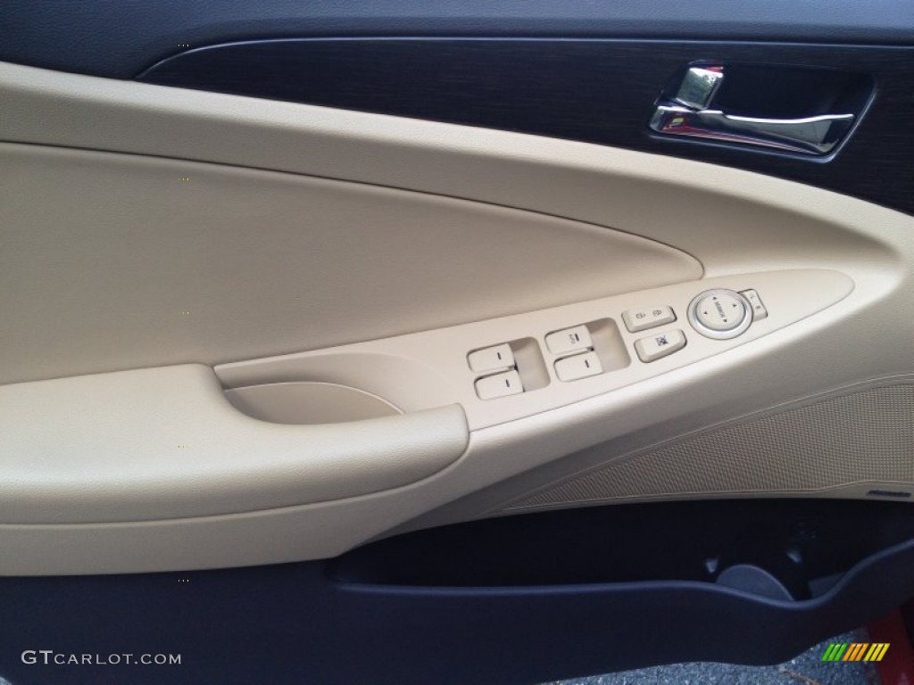 2011 Sonata Limited - Venetian Red / Camel photo #10