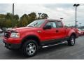 2007 Bright Red Ford F150 FX4 SuperCab 4x4  photo #6