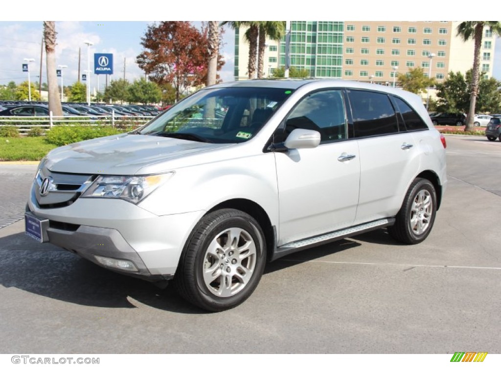 2009 MDX Technology - Billet Silver Metallic / Ebony photo #2