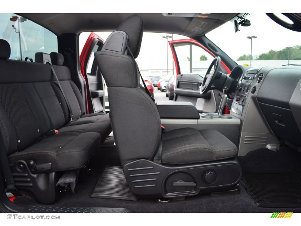 2007 F150 FX4 SuperCab 4x4 - Bright Red / Black/Medium Flint photo #12