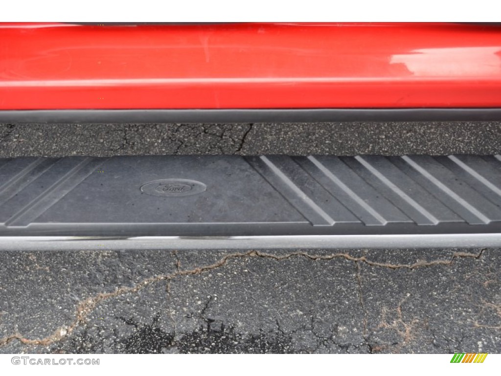 2007 F150 FX4 SuperCab 4x4 - Bright Red / Black/Medium Flint photo #14