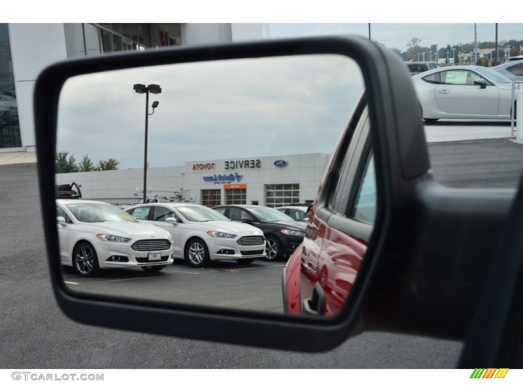 2007 F150 FX4 SuperCab 4x4 - Bright Red / Black/Medium Flint photo #37