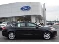 2014 Tuxedo Black Ford Fusion SE EcoBoost  photo #2