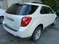 2014 White Diamond Tricoat Chevrolet Equinox LT AWD  photo #3