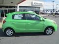 2014 Mystic Black Mitsubishi Mirage ES  photo #4