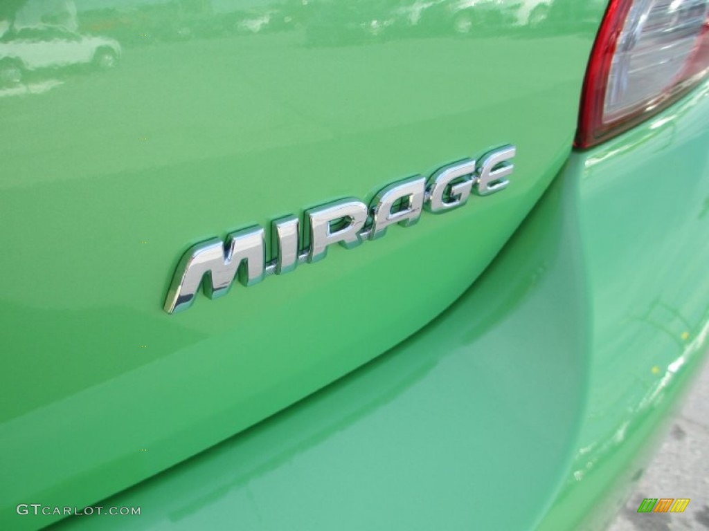 2014 Mitsubishi Mirage ES Marks and Logos Photos