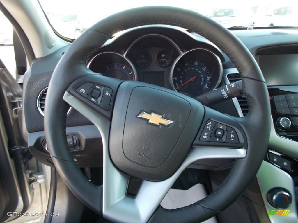2014 Cruze Eco - Champagne Silver Metallic / Jet Black photo #14