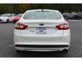 2014 White Platinum Ford Fusion Hybrid SE  photo #4