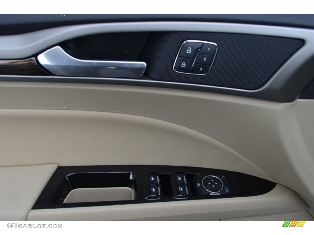 2014 Fusion Hybrid SE - White Platinum / Dune photo #8
