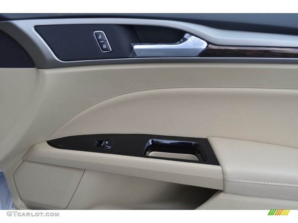 2014 Fusion Hybrid SE - White Platinum / Dune photo #14