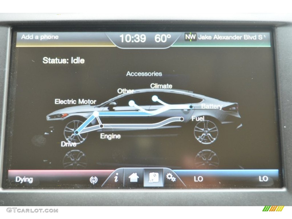 2014 Ford Fusion Hybrid SE Controls Photo #87314545