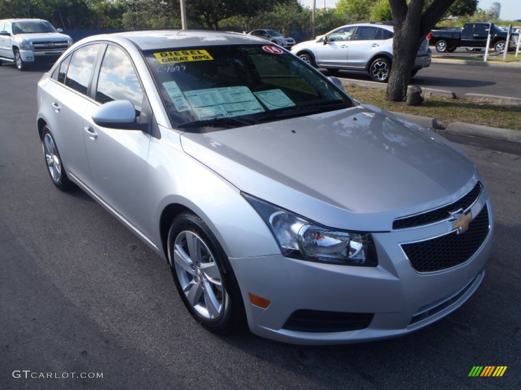 2014 Cruze Diesel - Silver Ice Metallic / Jet Black photo #1