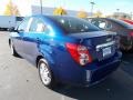 2014 Blue Topaz Metallic Chevrolet Sonic LT Sedan  photo #4