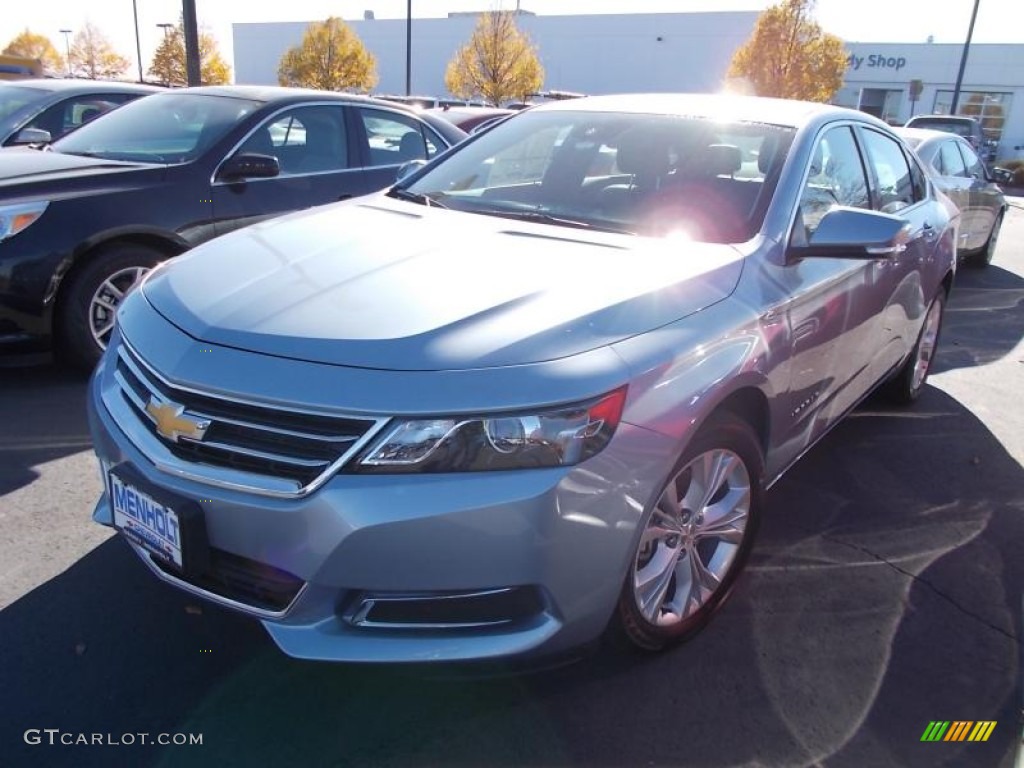 2014 Impala LT - Silver Topaz Metallic / Jet Black photo #5