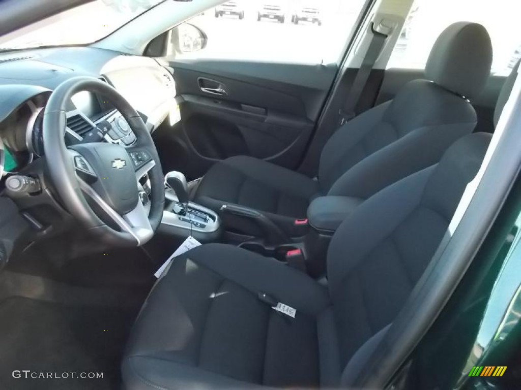 2014 Cruze Eco - Rainforest Green Metallic / Jet Black photo #12