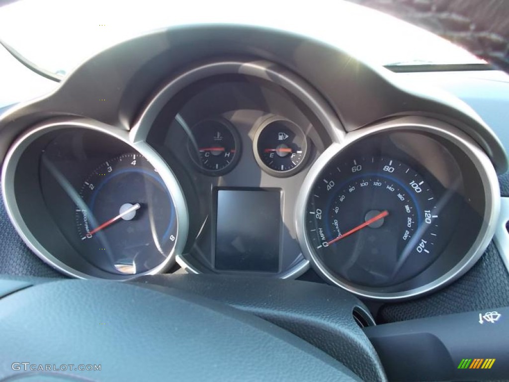 2014 Cruze Eco - Rainforest Green Metallic / Jet Black photo #20