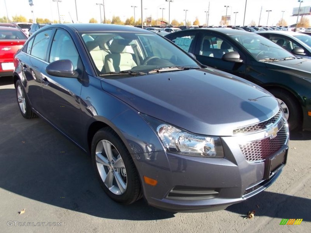 2014 Cruze LT - Blue Ray Metallic / Cocoa/Light Neutral photo #1