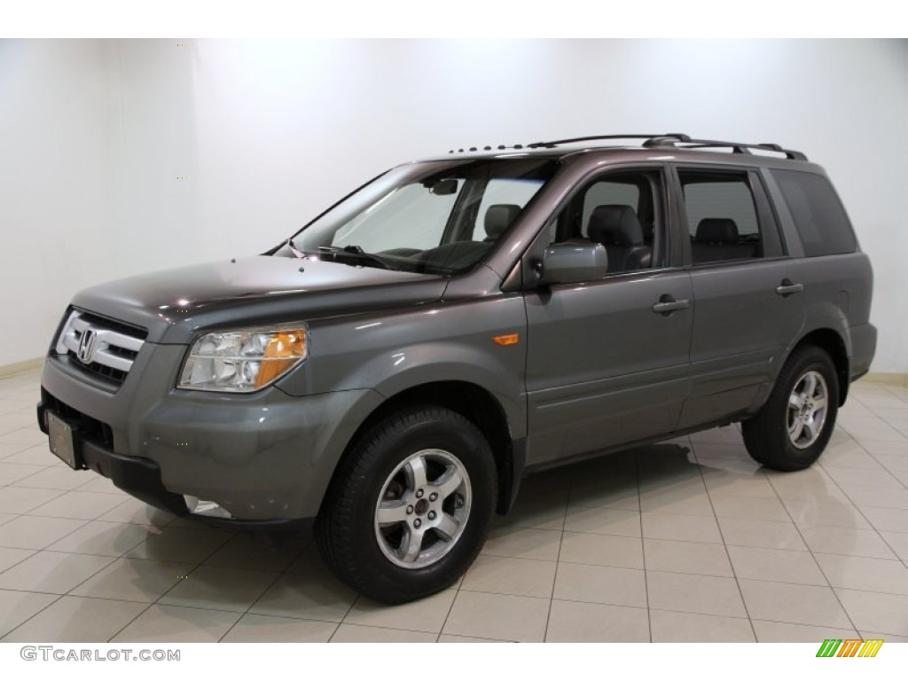 Nimbus Gray Metallic 2007 Honda Pilot EX-L 4WD Exterior Photo #87316963
