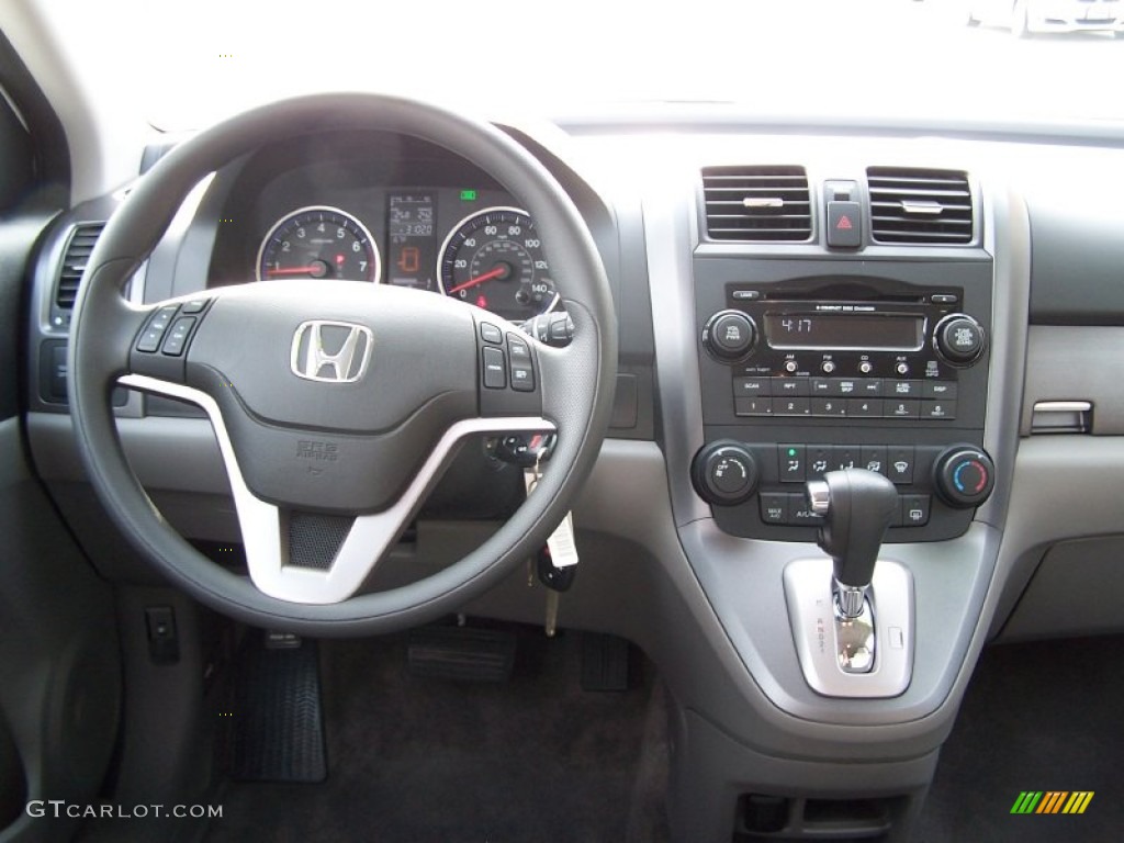 2009 CR-V EX 4WD - Taffeta White / Gray photo #16