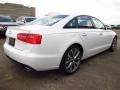 2014 Glacier White Metallic Audi A6 2.0T Sedan  photo #2