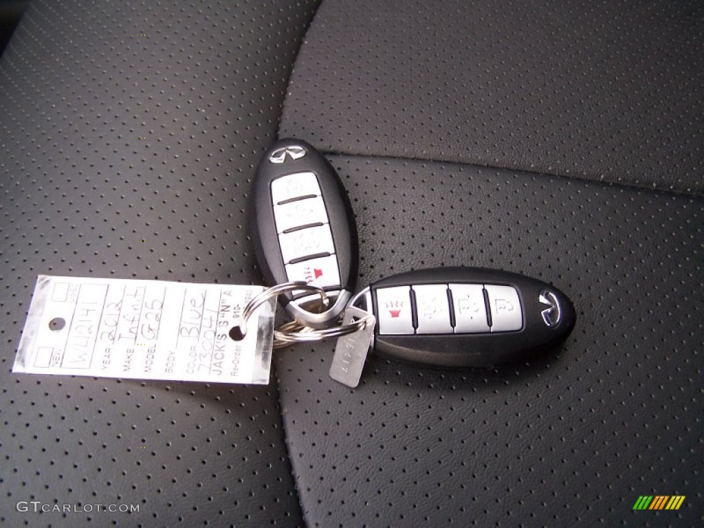 2012 Infiniti G 25 x AWD Sedan Keys Photo #87318199