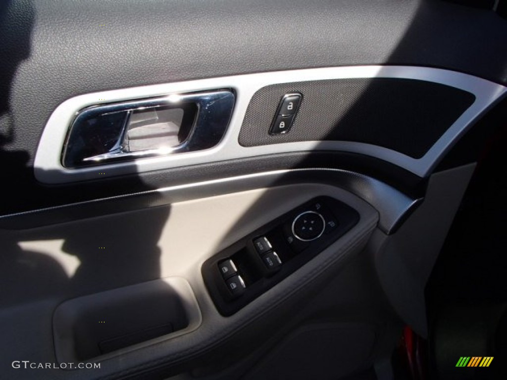 2013 Explorer XLT 4WD - Ruby Red Metallic / Medium Light Stone photo #13