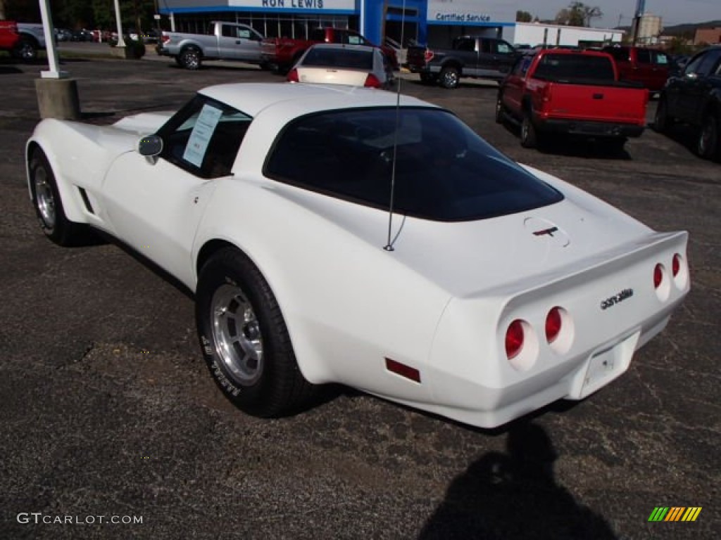 1980 Corvette Coupe - White / Claret photo #5