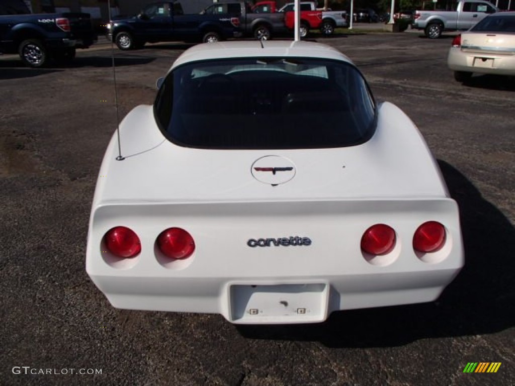 1980 Corvette Coupe - White / Claret photo #6