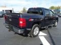 2007 Dark Blue Metallic Chevrolet Silverado 1500 LT Z71 Crew Cab 4x4  photo #8