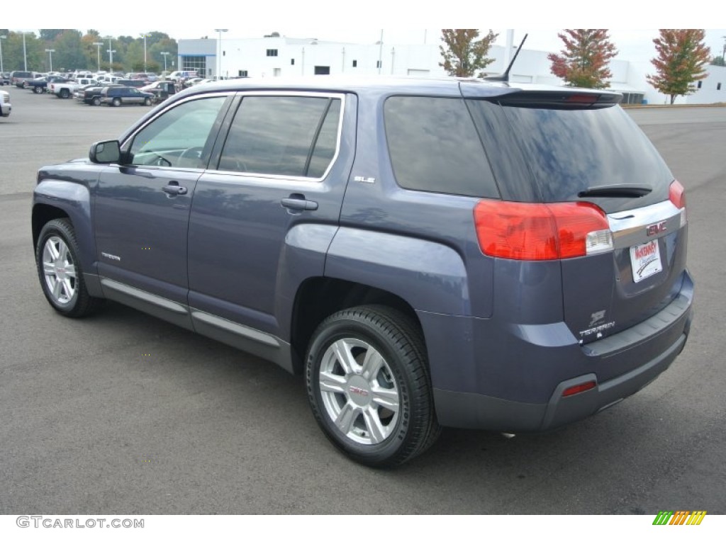 2014 Terrain SLE - Atlantis Blue Metallic / Light Titanium photo #4