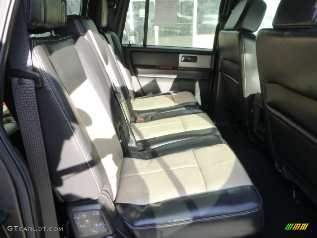2008 Expedition EL Eddie Bauer 4x4 - Stone Green Metallic / Charcoal Black/Camel photo #13