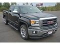 2014 Onyx Black GMC Sierra 1500 SLT Crew Cab 4x4  photo #1
