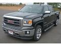 2014 Onyx Black GMC Sierra 1500 SLT Crew Cab 4x4  photo #2