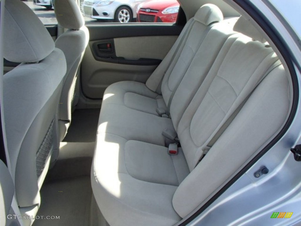2006 Spectra EX Sedan - Ice Blue / Gray photo #12